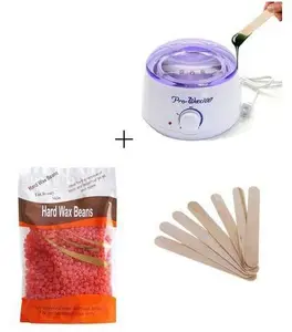 Hard Wax Beans for Painless Hair Removal Smooth Facial and Body Hair Depilatory Pearl Beads for Wax Warmer Kit