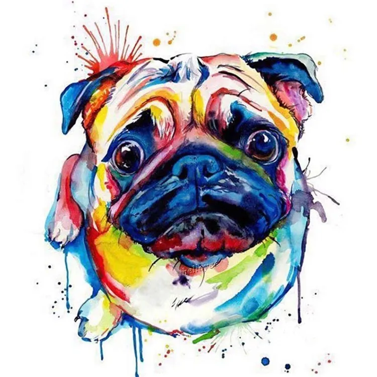 shih tzu paint by numbers