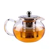 Totally Handmade Totally Box Packing Korean Mini Glass Tea Pot And Kettle Set Metal lid
