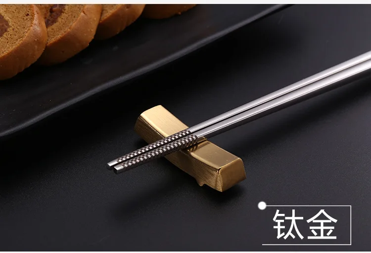 Wholesale Stainless Steel 18/10 304 Chopsticks holder Chopsticks Rest