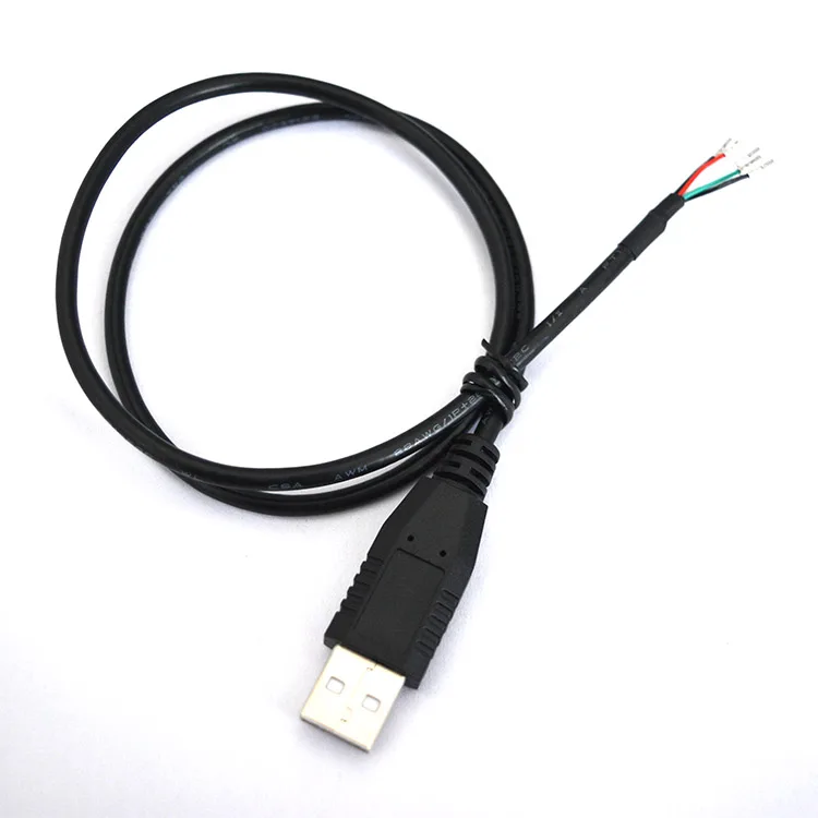 High Quality For Customized Usb 2.0 Am To Open End Cable Data Cable