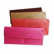 Women’s Fashion Long Card Holder Faux Leather Evening Bag Clutch Purse Wallet Card Holder 9FQE