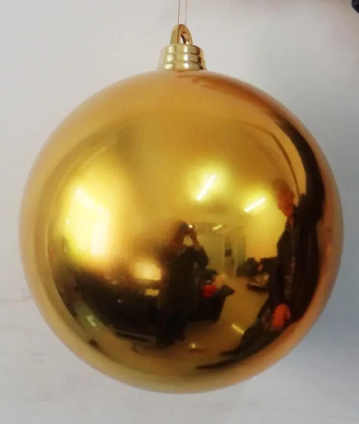 30cm Large Plastic Christmas Ornaments Ball For Hanging Decoration