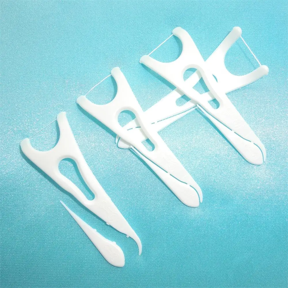 Y Shape Dental Floss,All In One,Curved Design To Reach Back Teeth - Buy ...