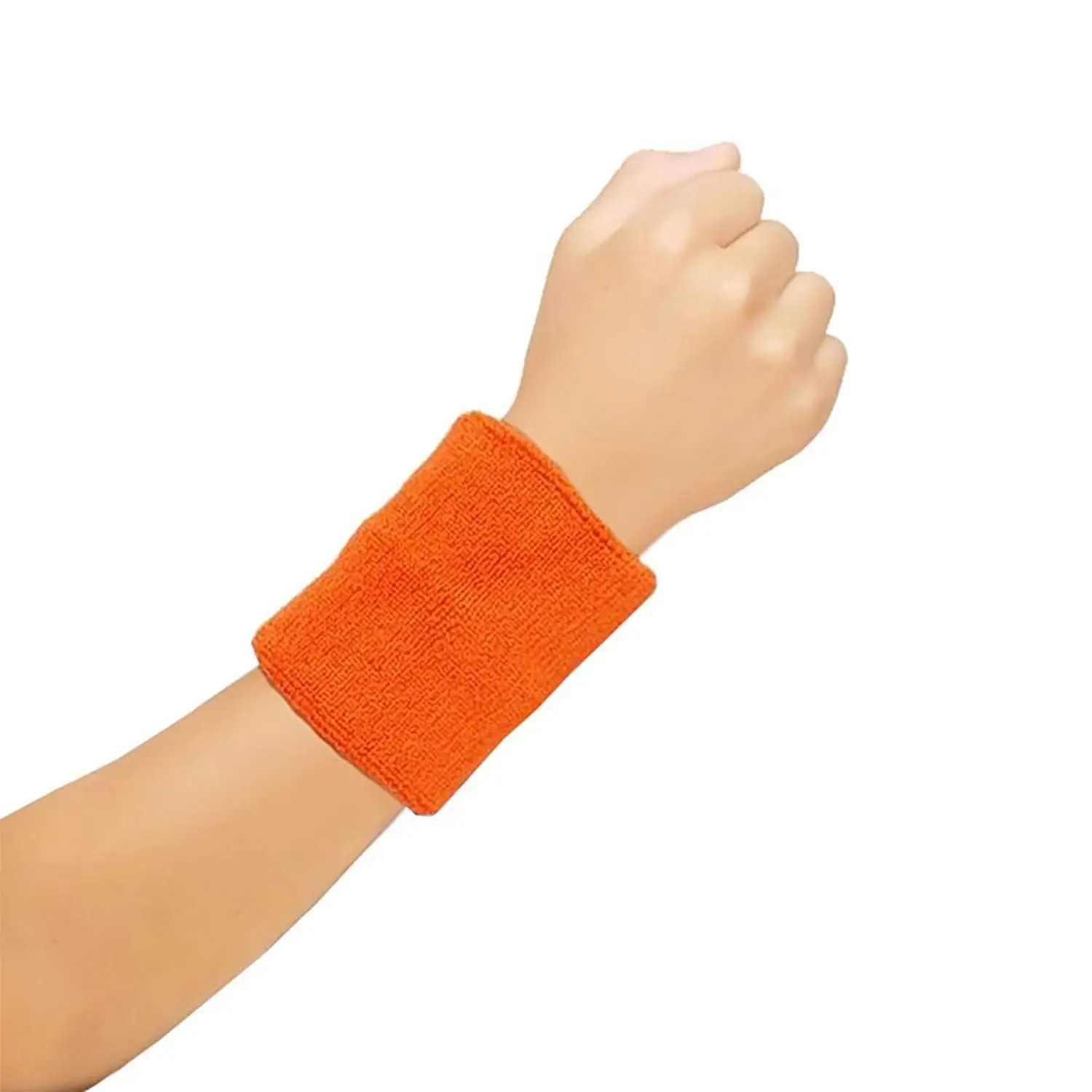 Rimi Hanger Womens Stretchy Toweling Elastic Wristband Ladies Gym Sports Wear Wristband One Size