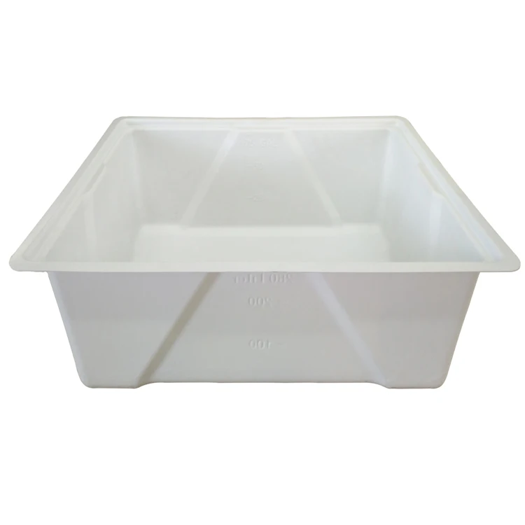 
BPA free ABS plastic white flood tray table with reservoirs system 
