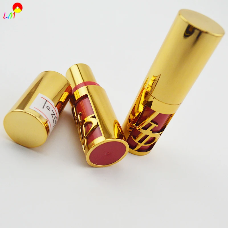 Customized Gold Lipstick Tubes Packaging Design Ecofriendly Lipstick