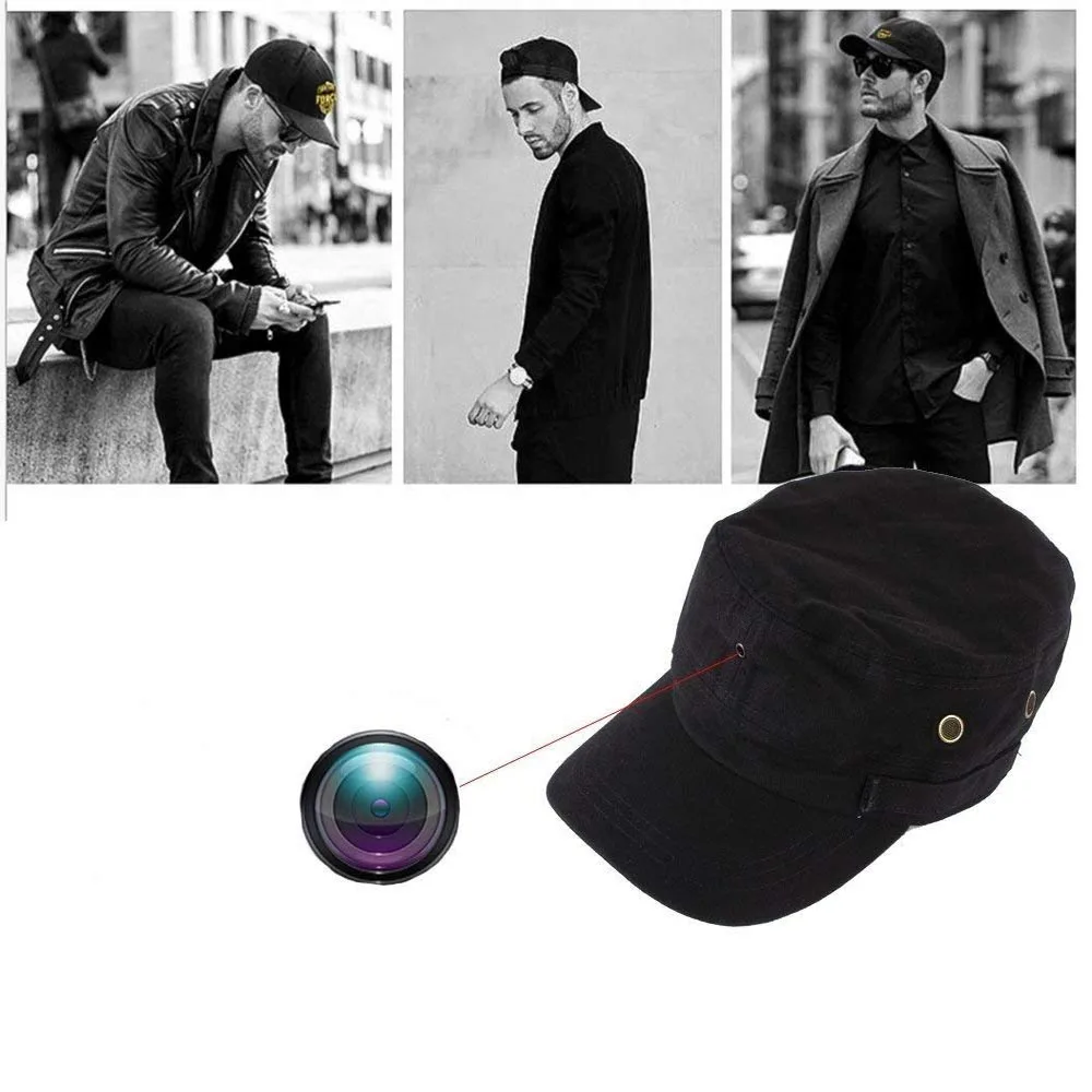 1280*720p Hd Wearable Wifi Camcorder Hat Camera Hidden Cap Portable Dv