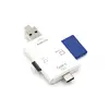 Foreign trade for Android mobile phone OTG adapter OTG transfer artifact head mobile phone U disk flat mini card reader