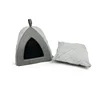 YangyangPet Cheap Indoor Triangle Shape Soft Material bed cat cave bed for kitten