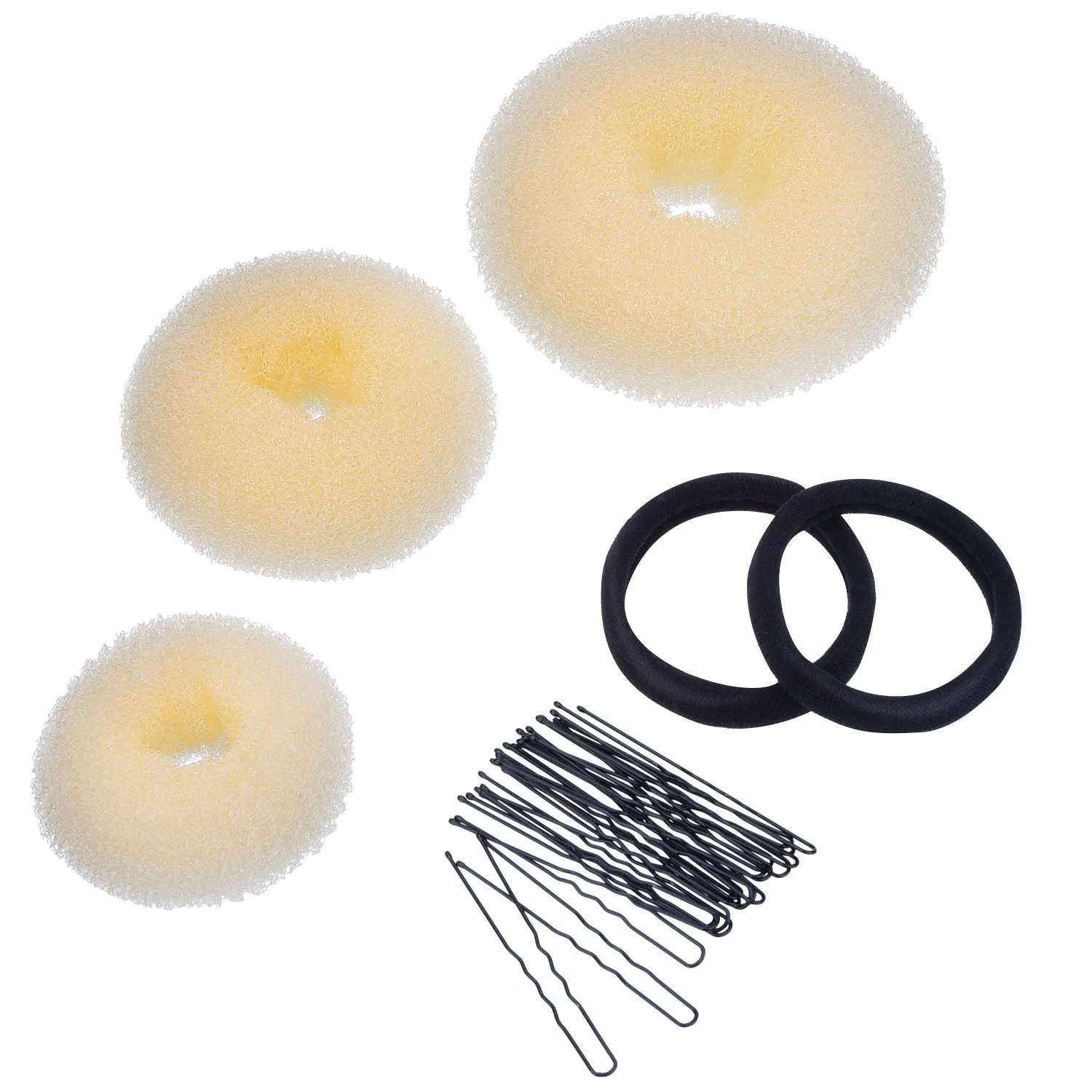 Buy Mudder 3 Pieces Donut Bun Maker Hair Bun Maker Ring Style Bun