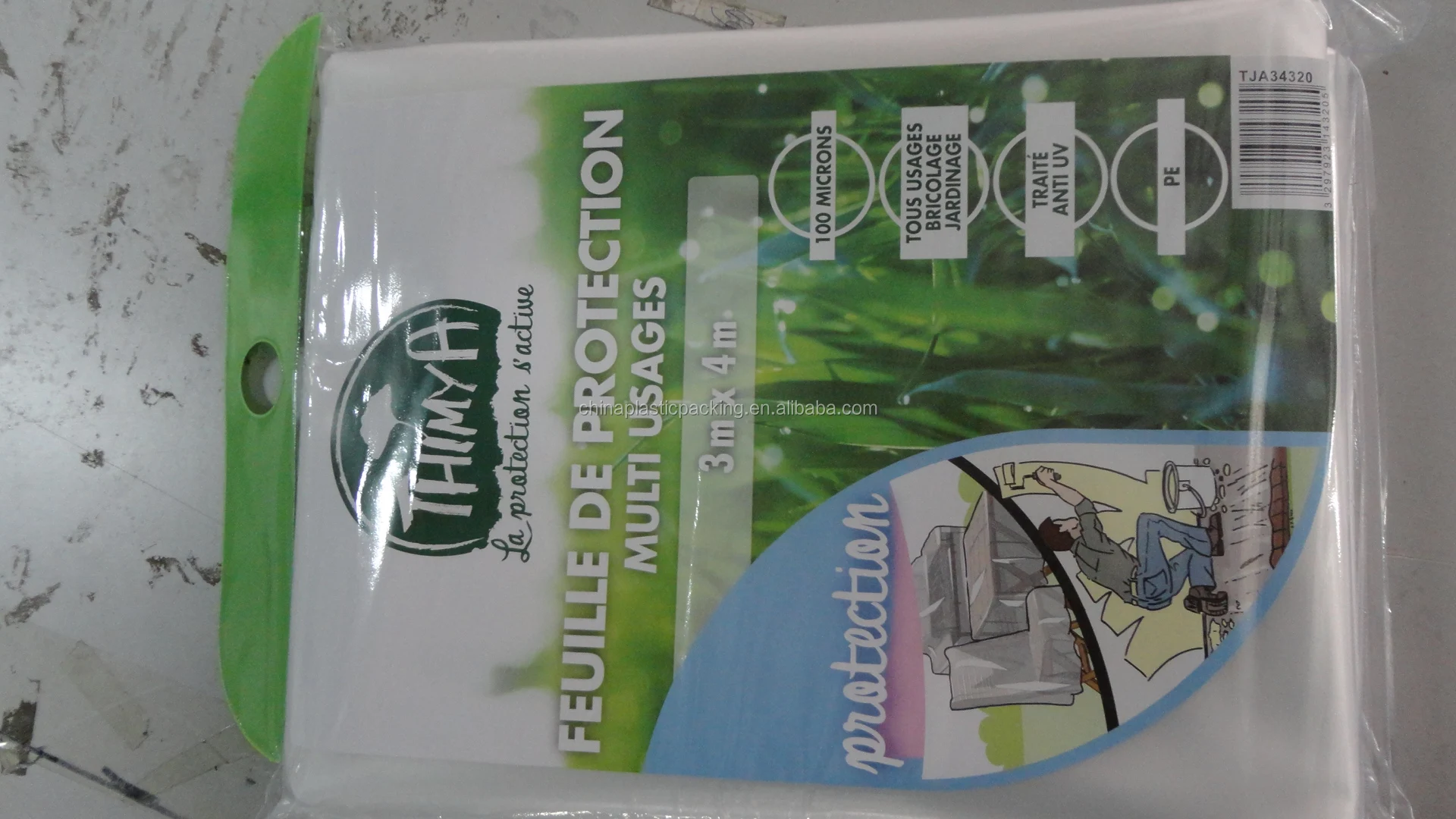 
pe agricultural black mulch film with holes 