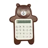 2018 New Design Mini Kids Gifts Bear Shape Cartoon Calculator