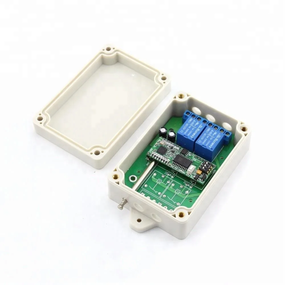 RF Wireless Remote Controller 433MHz Universal  Auto Lighting Relay Switch with CE