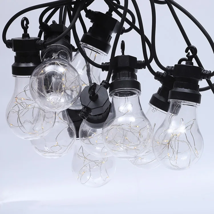 high quality  G60 A19 Festoon Globe Bulbs  Garland Light for  indoor room decor  Globe  LED copper wire  String Light