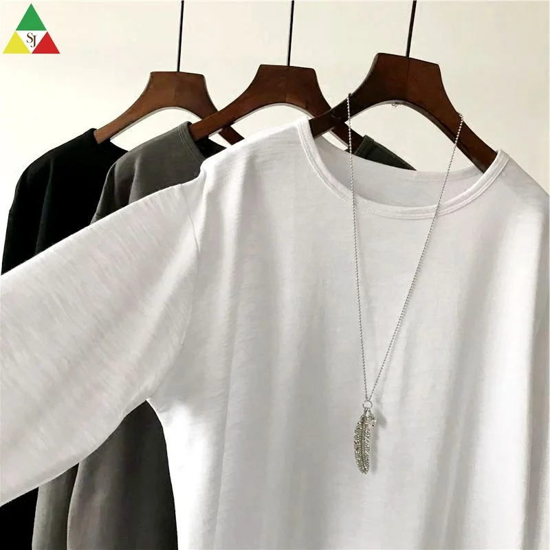 
Wholesale Cotton T Shirt Women Bulk Plain Blank Tshirt In China 