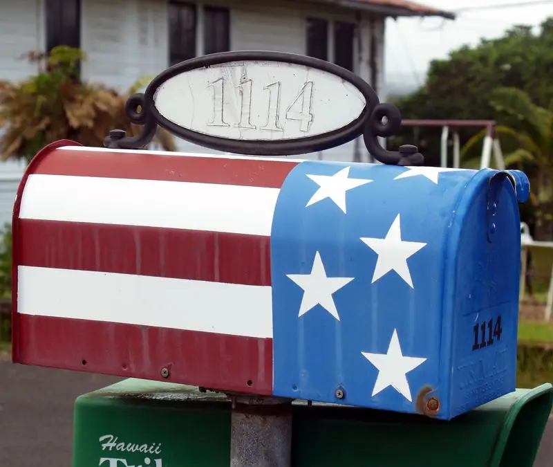 American magnetic stainless steel tin saleable electronic mailbox cover with lock