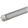 Double line leds Integrated 44w T8 8ft led tube light fixture for Economically Office Parking lot light