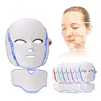 

2019 latest 7 colour photon led skin rejuvenation led face mask Face Beauty Mask