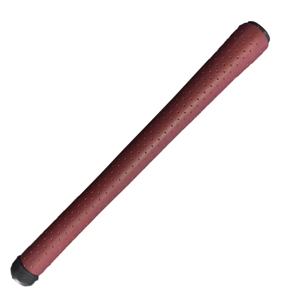 

2018 New Cowhide Seamless Golf Iron Grip, Black and red