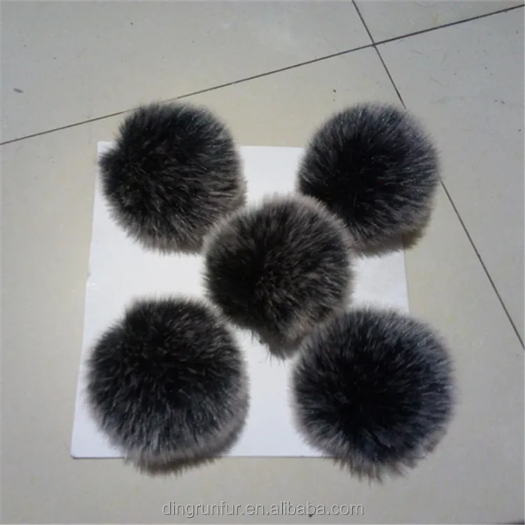
Wholesale Fluffy Faux Fur ball accessory fake fur pom poms 