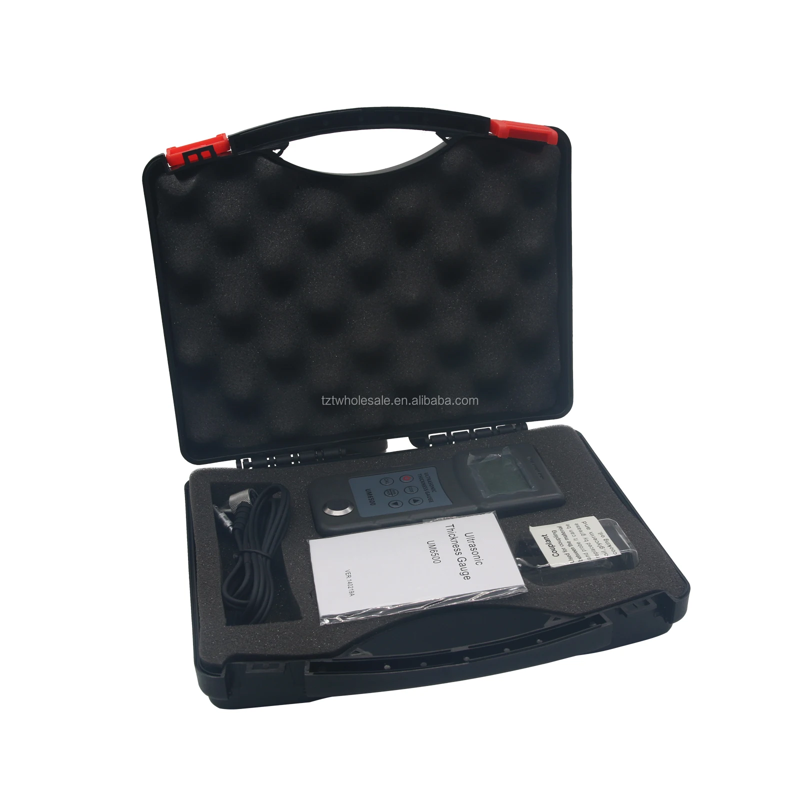 UM6500 Portable Handheld Digital Ultrasonic Thickness Gauge LCD Tester Meter 