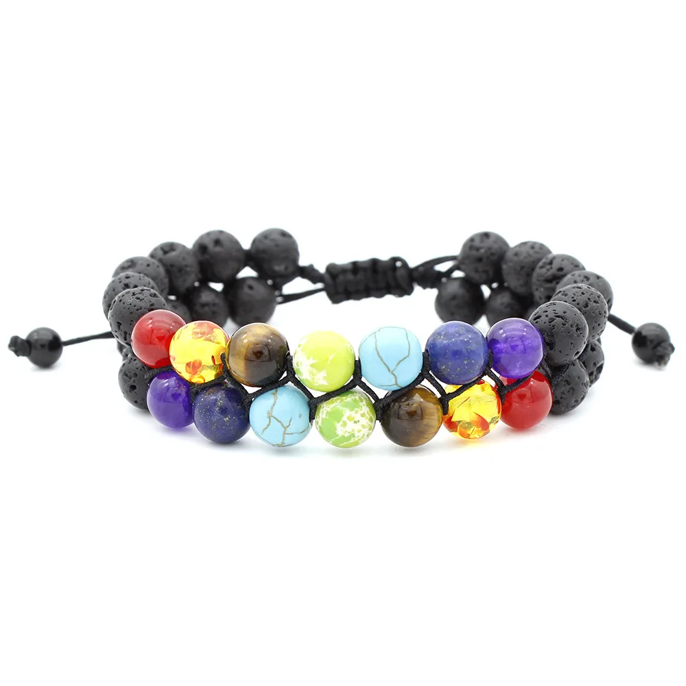 

Made In China New Yoga Bracelet Handmade Layer Lava Bracelet In Colorful  Size Stocks Selling Fashion Jewelry