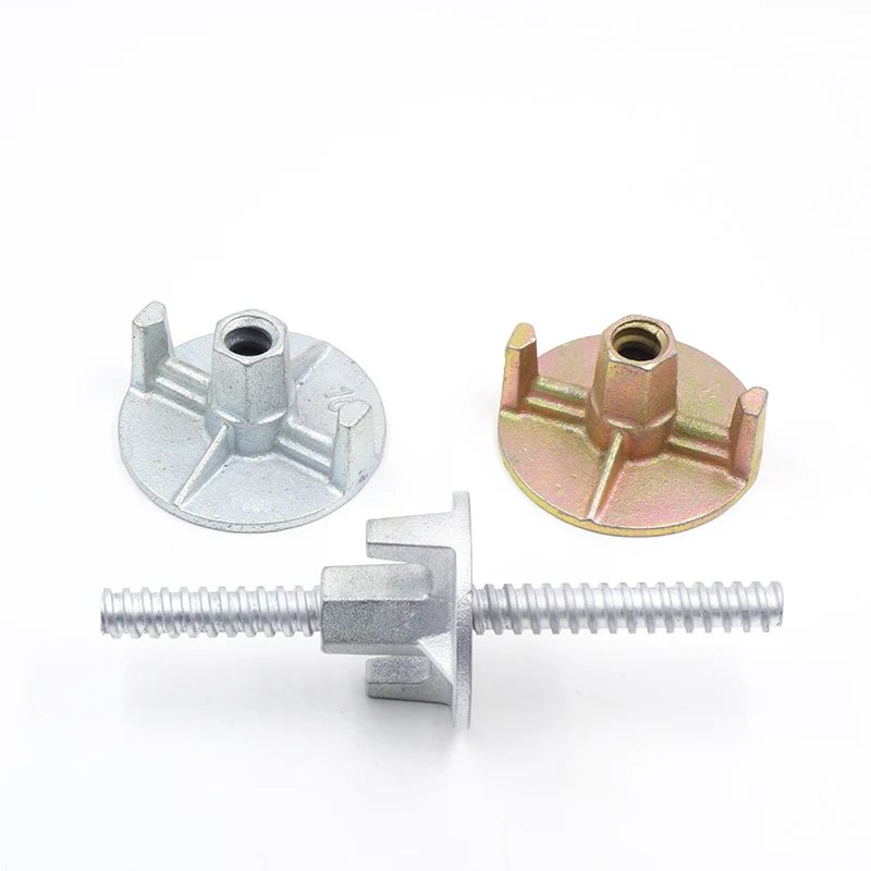 
WRK Scaffolding Concrete Formwork Parts Accessories Connector Thread Round Butterfly Tie Rod Wing Nut 