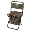 Wholesale Custom Portable Chair with Cooler Bag Multi Function Outdoor Foldable Chair Ice Pack For Fishing