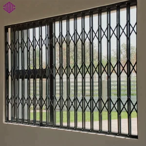 Aluminum Window With Burglar Proof Designs With Lock