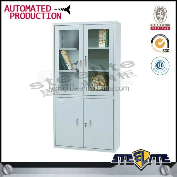 Office Glass Door File Cupboard Credenza Glass Door Laboratory