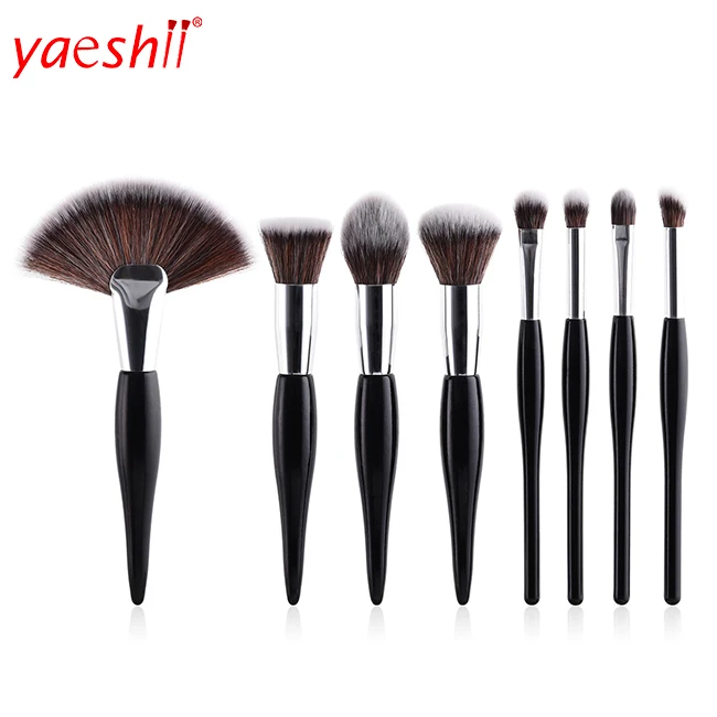 

Yaeshii Soft Face Makeup Brush Set With Flat Brush, Customized color