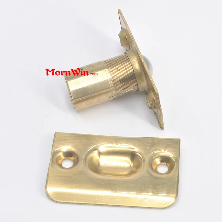 Furniture Door Ball Catch Brass Roller Catch,Polished Brass Plated