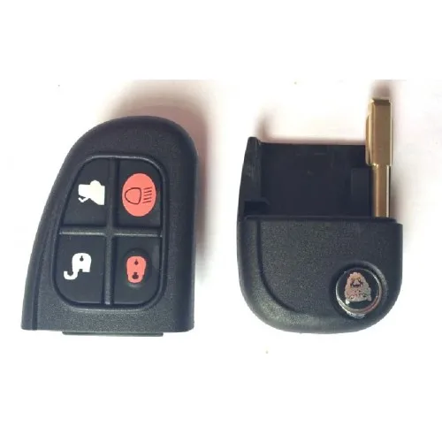 Cs025002 Replacement Remote Key Fob 4 Button 433mhz With For X Type S Type Xj Uncut Blank Blade Buy High Quality Remote Car Key Shell 4 Button Remote Car Key Fob Remote Car