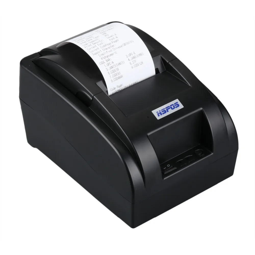 

cheap printer BT 58mm usb BT thermal printer desktop POS printer Support ESC or POS Command with 1 year warranty, Black color