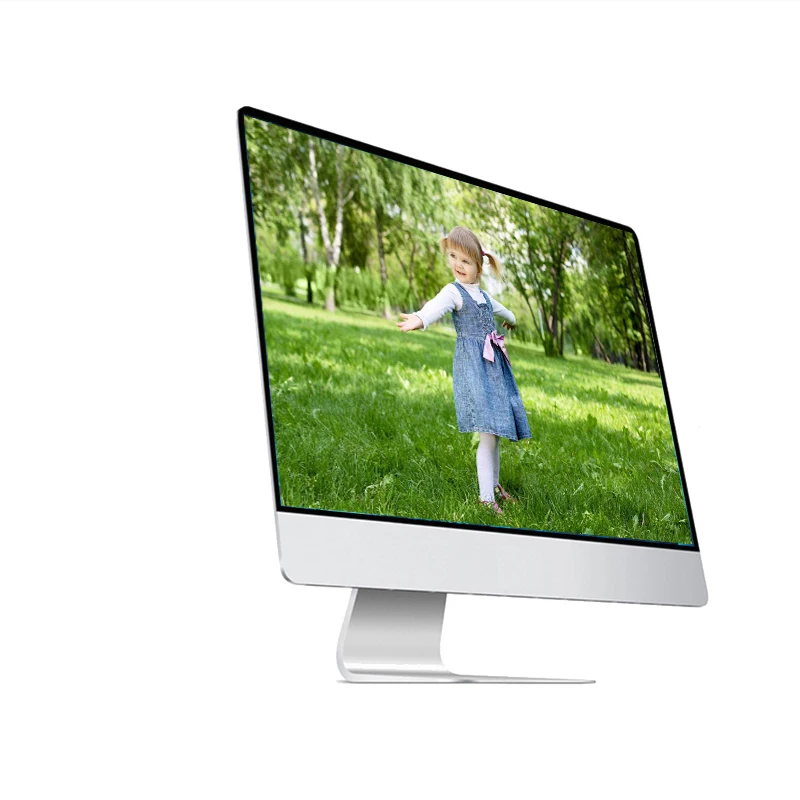 

23.6 inch HM65 intel i7 8GB Touch Screen Panel Desktop All In One PC, Silver