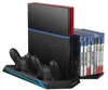 Charging stand with cooler and usb hub for PS4 console ps4 accessories