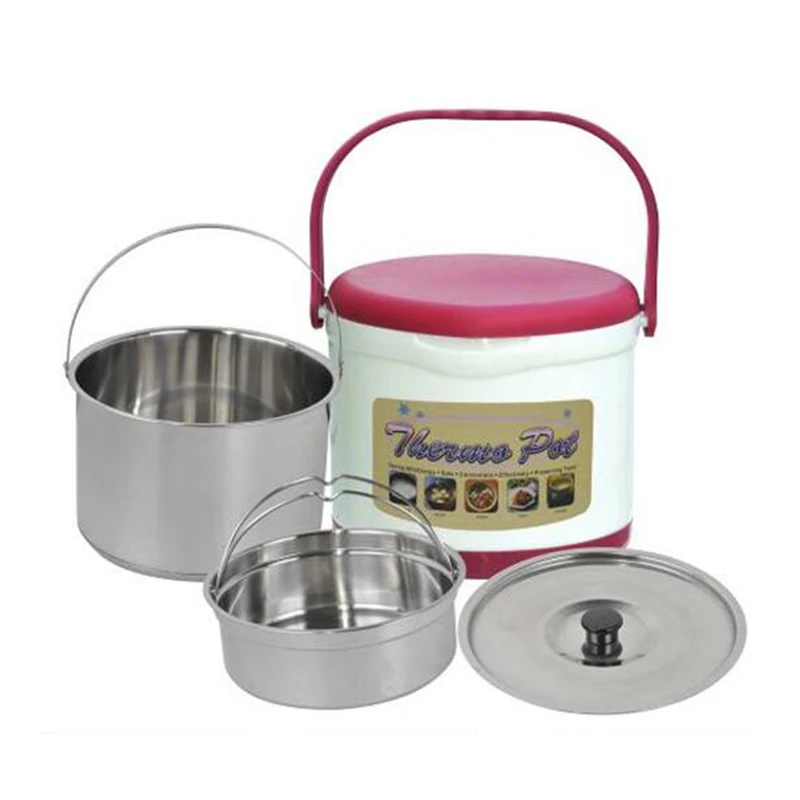 
Stainless-Steel Non-Electric 6-Liter Thermal Cooker 