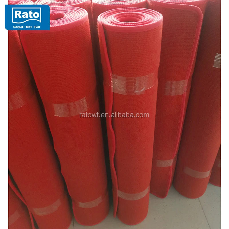 Red Striped Carpet Runner Event Carpet Welcome Carpet Factory Supply