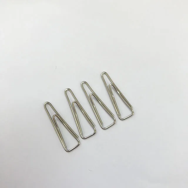 triangle paper clip with nickel plating - buy 三角纸夹,31毫米