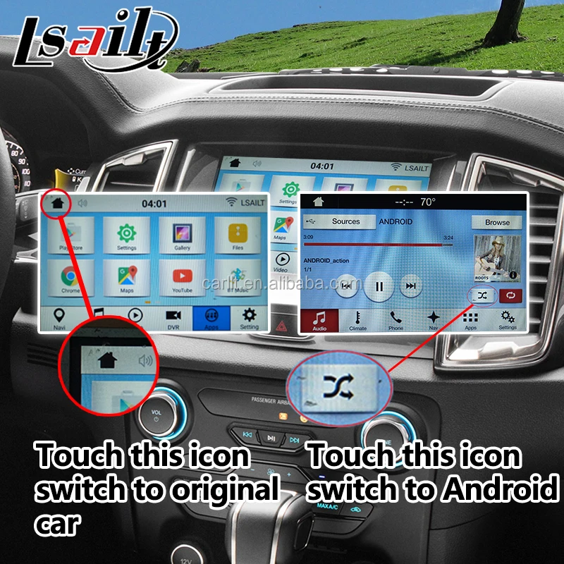 Lsailt Android Car Video Interface For Ford Ranger Sync 3 2016 2019 With 2gb Ram 32gb Rom T7 Cpu Gps Navigation Buy Plug And Play Car Gps Navigation For Ford Ranger Multimedia Video