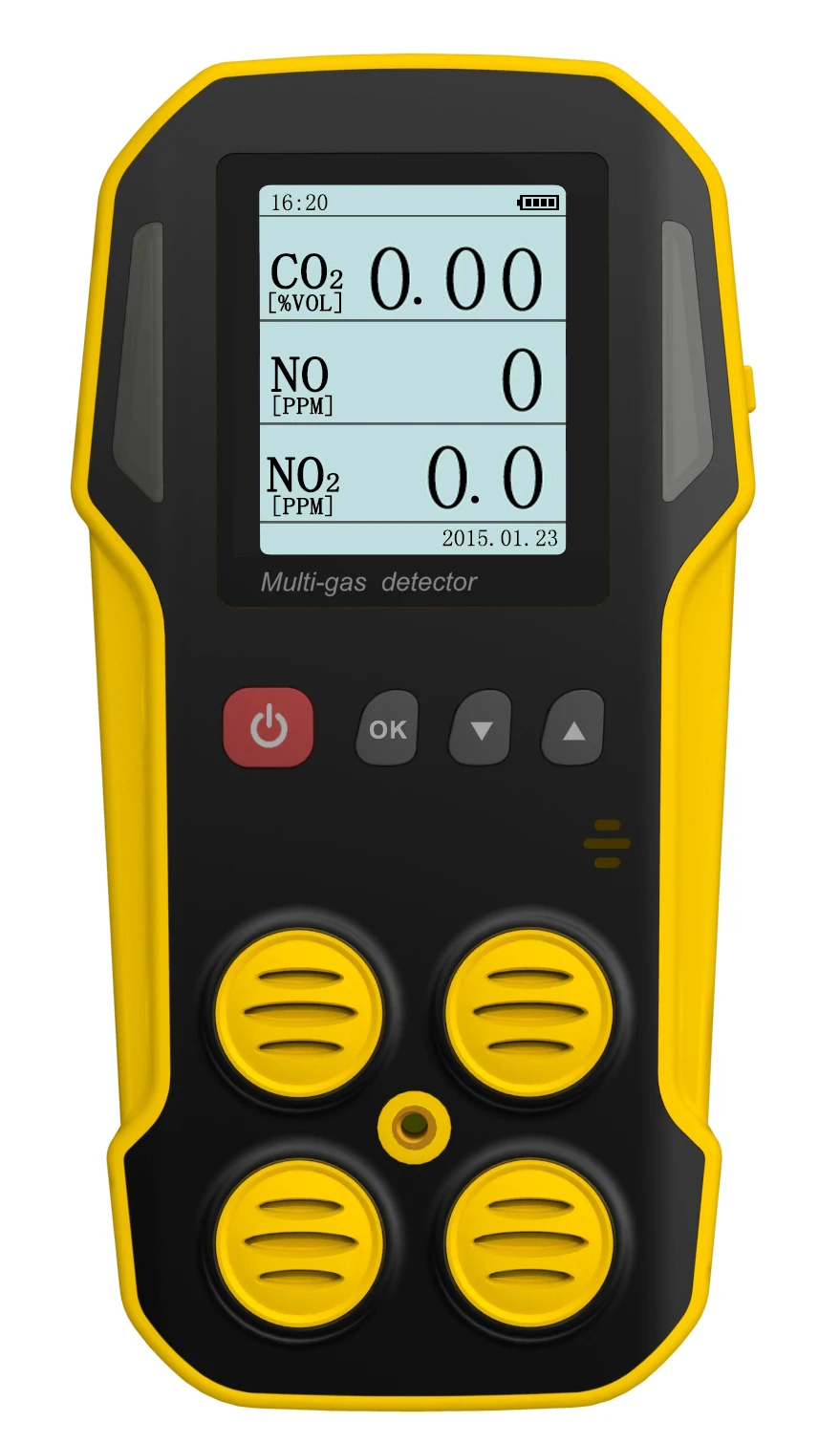 Portable Diffusion Type Ambient Gas Analyzer For O2,Co2 And Nox And Sox