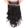 Wholesale Virgin Hair Vendors Brazilian Human Hair Swiss 360 Lace Frontal Closure Body Wave With Baby Hair