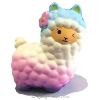 rainbow alpaca squishmallow