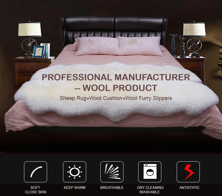 Customized color sheep fur imitation shaggy rug