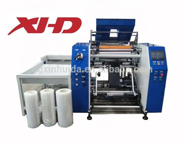 Xhd500 Fully Automatic Stretch Film Jumbo Roll Rewinding Machine Buy