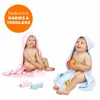 Top Quality Organic Bamboo Baby hooded towel Poncho Towel