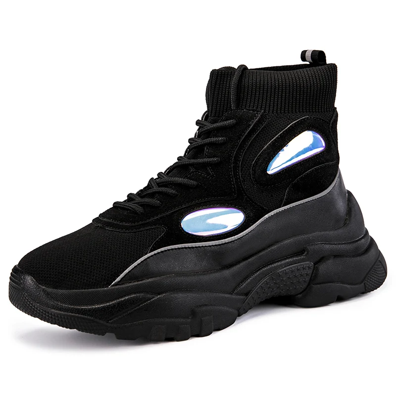 

New Style Wedge Sneakers Women,Sneakers Platform Women Seneakrs Shoes High Heel,Chunky Heels Women Shoes Sneakers, White/black
