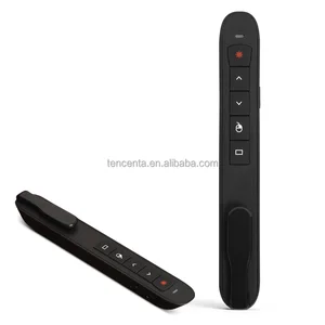 air Mouse usb rechargeable wireless remote control presenter with red laser pointer for promotion