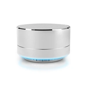 A10 LED Round Mini Wireless Portable Bluetooth Speaker